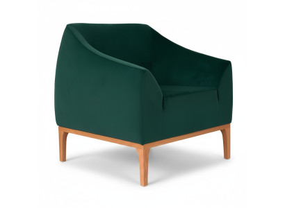 Living room armchair upholstered single-seater modern recliner.