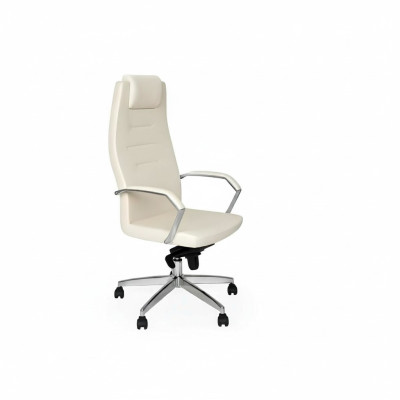 White armchair designer chair office chairs swivel chair executive chair single-seater