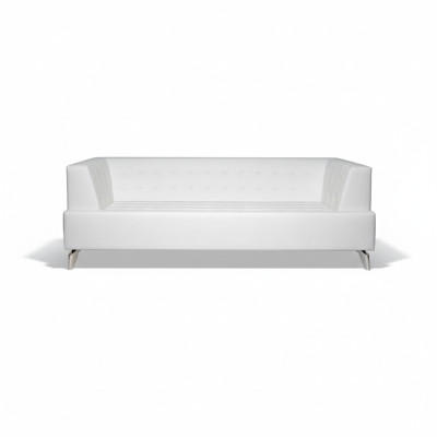 White two-seater luxury sofa modern 2-seater club sofa lounge couch new