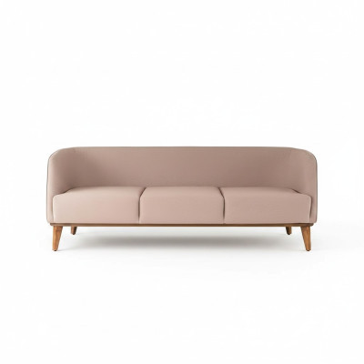 Luxury 3-seater couch upholstered sofa living room designer textile three-seater