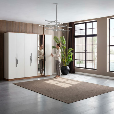 Luxury wardrobe style furniture modern bedroom cabinets wooden wardrobe new
