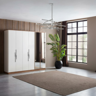 Luxury wardrobe style furniture modern bedroom cabinets wooden wardrobe new