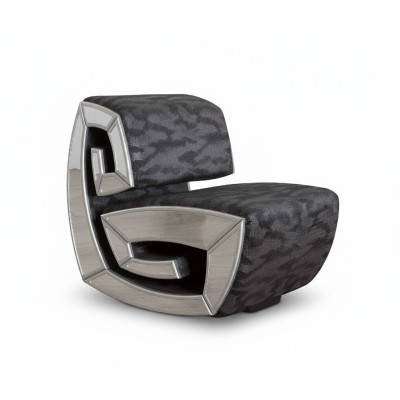 Exclusive Single-Seater Designer Club Armchair Upholstered Armchair Stylish Furniture