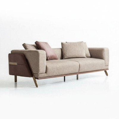 Luxury Sofa 4-Seater Sofas Modern Upholstered Sofas Textile Designer Couch New