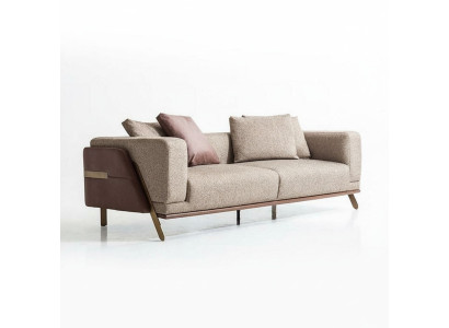 Luxury Sofa 4-Seater Sofas Modern Upholstered Sofas Textile Designer Couch New
