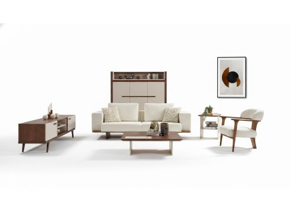 Living Room Sofa Set Three-Seater Armchair Luxury Couch Set 3 1 Seater