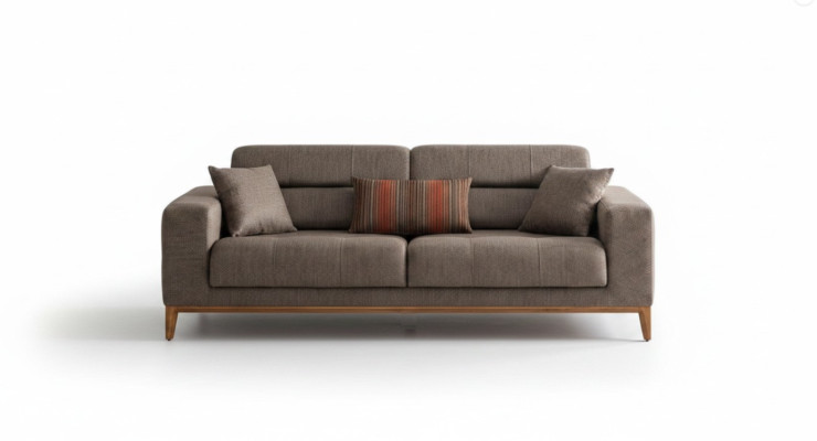 Luxury Living Room Sofa Three-Seater Couch Modern Design Upholstered Sofas