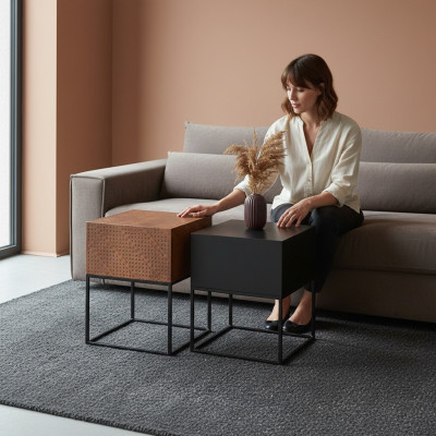 Modern coffee table, side table, designer living room table, tables, 3x table