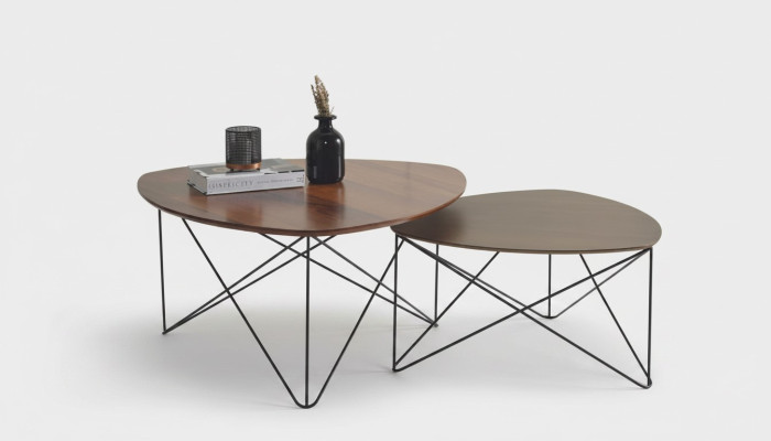 Coffee table, living room table, luxury coffee tables, 2x side table, table new