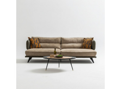 Luxury Sofa Set 3-Seater Armchair Fabric Modern Multicolored Modern Set New