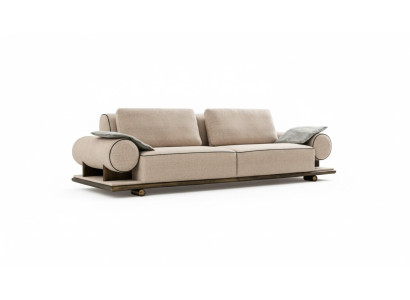 Textile Sofa Couch Upholstered Sofa 3-Seater Couches Sofas Modern Three-Seater New