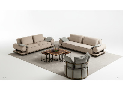 Luxury Sofa Set Sofa Suite Sofas 4 3 1 Seater Fabric 3-piece Couch Set