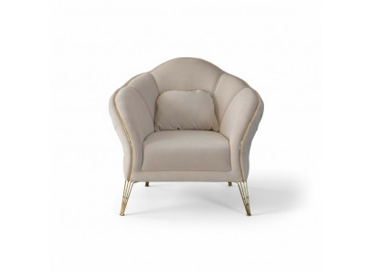 Modern Chesterfield Design Beige Sofa 2x Armchairs Upholstered Couch Couches New