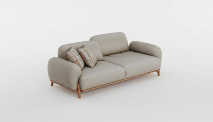 White Chesterfield 3-Seater Luxurious Living Room Furniture Upholstered Sofas