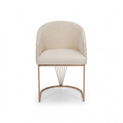 Upholstered chair dining room chair wooden chair kitchen chair white modern gold