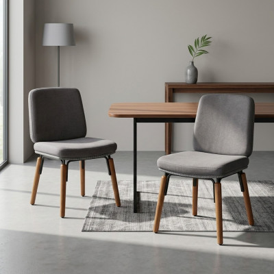 Dining chair luxury 2x chairs high-quality chair armchair furniture wooden chair