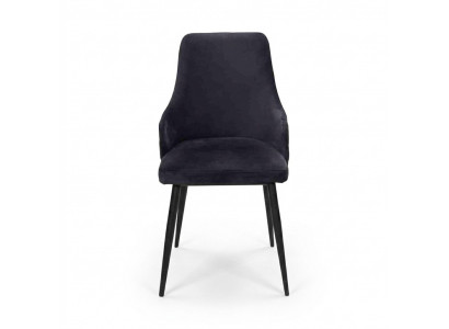 Luxury Dining Room Black Designer 6x Chairs Single-seater Modern Interior