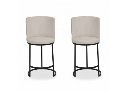 Dining room barstool design 2x bar chairs upholstered chair modern furnishing