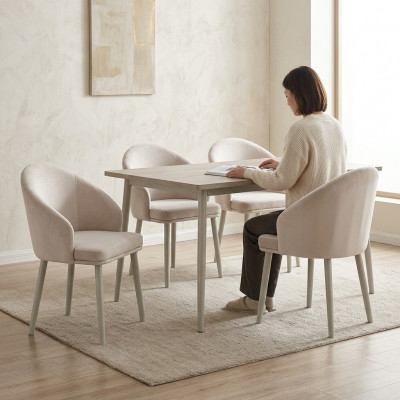 Dining room chair white 4x chairs dining room modern chairs wood design new