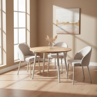 Dining room chair white 4x chairs dining room modern chairs wood design new