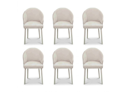Dining chair white 6x chairs dining room modern chairs wood design new
