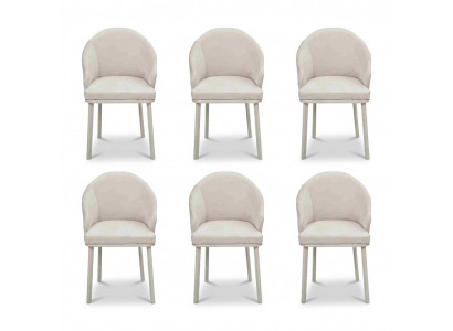 Dining chair white 6x chairs dining room modern chairs wood design new