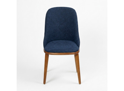 Modern dining room blue chairs designer upholstery seat kitchen furniture new
