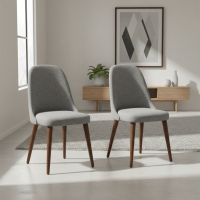 Designer chair wooden chair dining chair luxury wood new furniture 2x chairs new