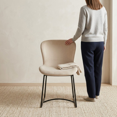 Dining room chair chair dining room modern chairs metal design chair white seat armchair