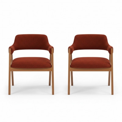 Luxury Furniture Dining Room Designer 2x Chairs Modern Interior New Chairs