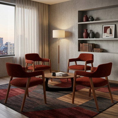 Modern dining room furniture designer luxury four chairs furniture new chairs new