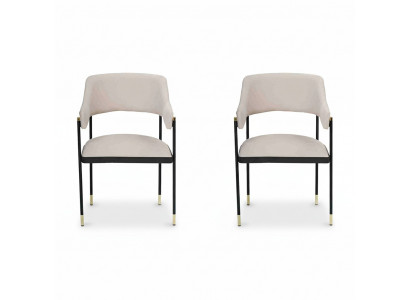 Chair dining chair 2x chairs white kitchen chair armchair luxury modern
