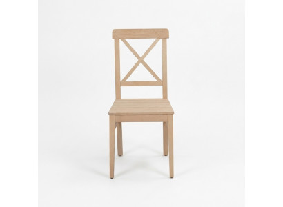 Modern dining room chair designer wooden luxury single-seater without armrest