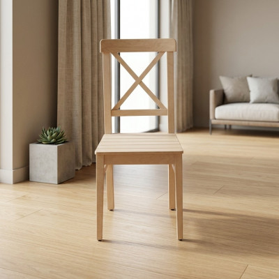 Dining room chair designer 2x chairs wooden chair luxury one-seater without armrest