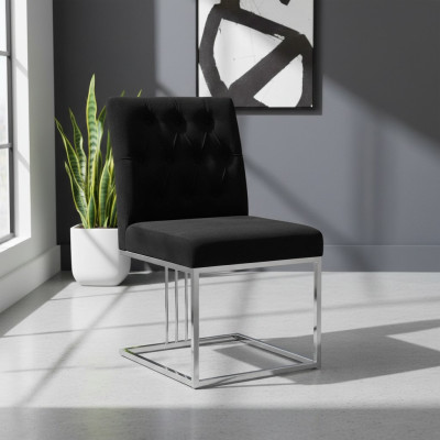 Black armchair designer dining furniture dining chairs stainless steel chair