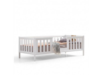 Bed frame children's bed children's room children's room furniture white wood new