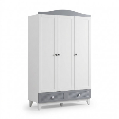 Modern children's room 2-piece furniture complete room multicolored wardrobe chest of drawers