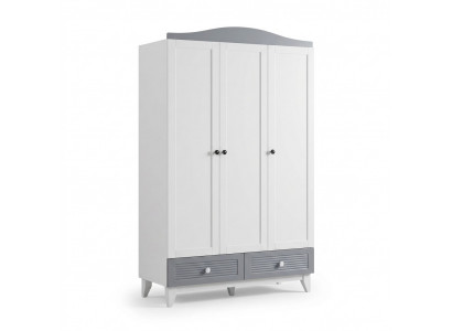 Modern children's room 2-piece furniture complete room multicolored wardrobe chest of drawers