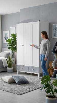 Wardrobe Design Luxury Closet Modern Style New Bedroom Furniture