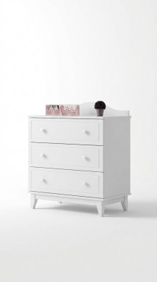 Wooden furniture white bedroom dresser new chest of drawers furnishings new