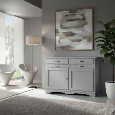 Sideboard Classical Cabinet Solid Wood Furniture Italian Décor