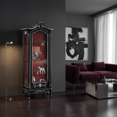 Design sideboard Italian furniture showcase designer luxury wood cabinet