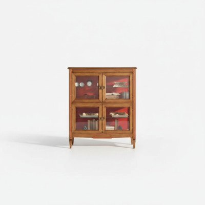 Showcase Design Classic Display Case Luxury Living Room Italian Furniture