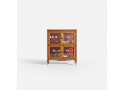 Showcase Design Classic Display Case Luxury Living Room Italian Furniture