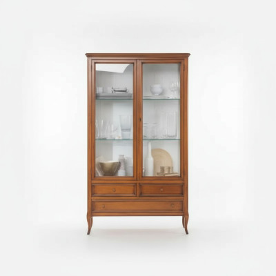 Classic display cabinet living room display cabinet Italian furniture new