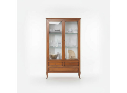 Classic display cabinet living room display cabinet Italian furniture new