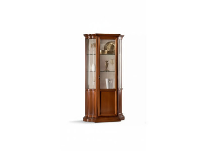 Display glass cabinet display living room wooden sideboard Italian furniture
