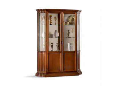 Luxury display cabinet living room furniture cabinet glass showcases designer sideboard