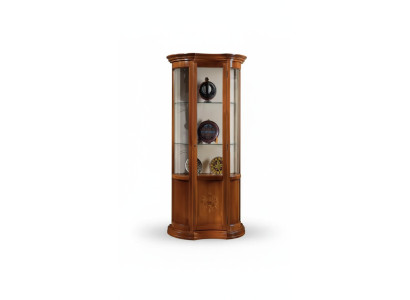Cabinet Brown Wood Design Furniture Display Cabinet Sideboard Display Cabinet Luxury Glass New
