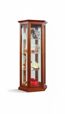 Display cabinets showcase wooden luxury living room furniture cabinet brown new